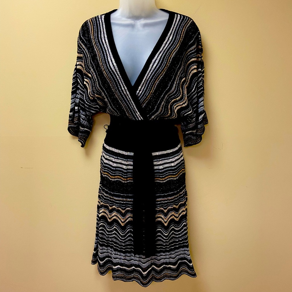 Laundry by Shelli Segal knit cocktail dress.